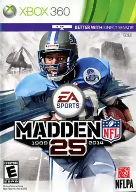 Madden NFL 25 (USA) box cover front